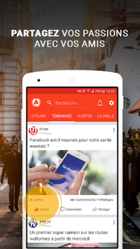 Herunterladen Flash info - Actualités et Mét Nachrichten & Magazine für Android Bildschirmfoto 5
