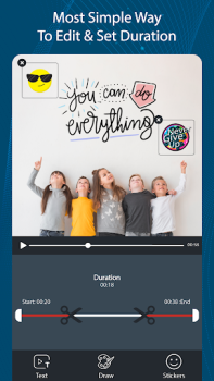 Herunterladen Text zum Video hinzufügen Video-Player und -Editoren für Android Bildschirmfoto 2