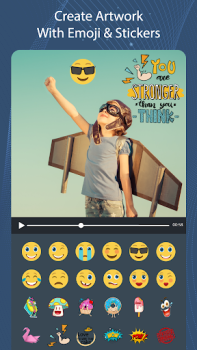 Herunterladen Text zum Video hinzufügen Video-Player und -Editoren für Android Bildschirmfoto 5