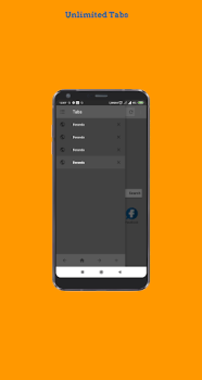 Herunterladen Browser Mini Pro Kommunikation für Android Bildschirmfoto 2