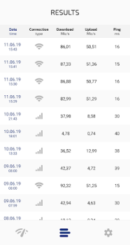 Herunterladen Speed Test Light 5G/4G/WiFi Werkzeuge für Android Bildschirmfoto 4