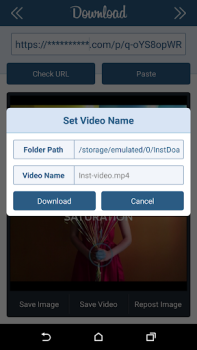 Herunterladen Downloader for Instagram Video-Player und -Editoren für Android Bildschirmfoto 3
