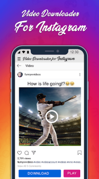 Herunterladen Photo & Video Downloader for Instagram Werkzeuge für Android Bildschirmfoto 2