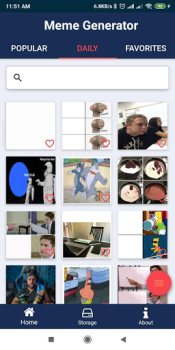 Herunterladen Meme Maker Unterhaltung für Android Bildschirmfoto 2