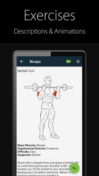 Herunterladen Fitnesstrainer FitProSport Gesundheit & Fitness für Android Bildschirmfoto 3