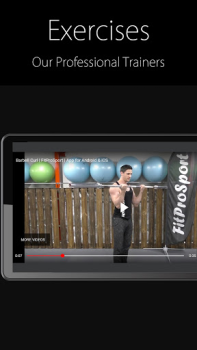 Herunterladen Fitnesstrainer FitProSport Gesundheit & Fitness für Android Bildschirmfoto 4