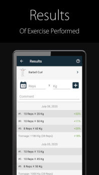 Herunterladen Fitnesstrainer FitProSport Gesundheit & Fitness für Android Bildschirmfoto 5