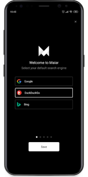 Herunterladen Maiar Browser Kommunikation für Android Bildschirmfoto 4