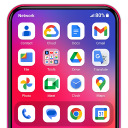 Herunterladen  HiPhone Launcher, Phone 15