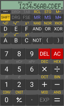 Herunterladen RealCalc Scientific Calculator Arbeit für Android Bildschirmfoto 3