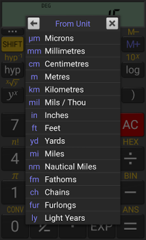 Herunterladen RealCalc Scientific Calculator Arbeit für Android Bildschirmfoto 7