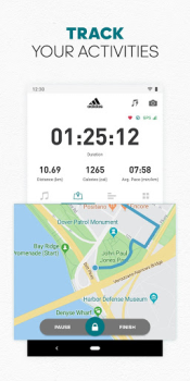 Herunterladen adidas Running: Laufen, Cardio Gesundheit & Fitness für Android Bildschirmfoto 2
