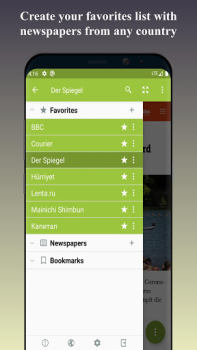 Herunterladen NewssQ - Deutsche Zeitungen Nachrichten & Magazine für Android Bildschirmfoto 2