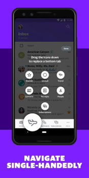 Herunterladen Yahoo Mail – Alles im Blick Kommunikation für Android Bildschirmfoto 3