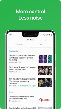 Herunterladen Feedly - Smarter News Reader Nachrichten & Magazine für Android Bildschirmfoto 3