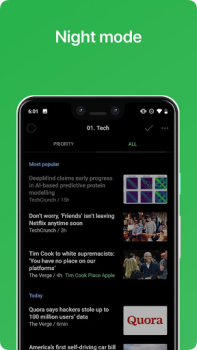 Herunterladen Feedly - Smarter News Reader Nachrichten & Magazine für Android Bildschirmfoto 5