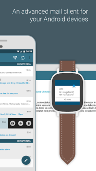Herunterladen MailDroid - Email Application Kommunikation für Android Bildschirmfoto 2