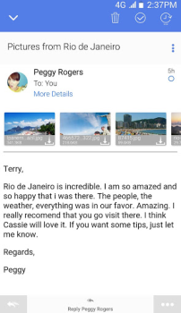 Herunterladen Email TypeApp - Mail Kommunikation für Android Bildschirmfoto 2