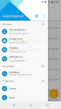 Herunterladen Solid Explorer File Manager Werkzeuge für Android Bildschirmfoto 2