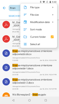 Herunterladen Solid Explorer File Manager Werkzeuge für Android Bildschirmfoto 3