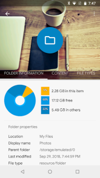 Herunterladen Solid Explorer File Manager Werkzeuge für Android Bildschirmfoto 5