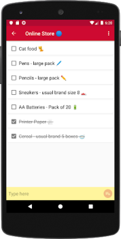Herunterladen Einkaufsliste Einkaufen für Android Bildschirmfoto 3