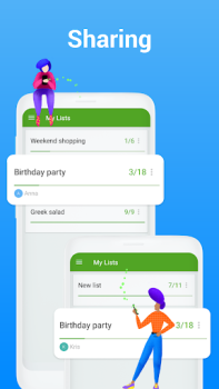 Herunterladen Listonic: Grocery List App Einkaufen für Android Bildschirmfoto 3
