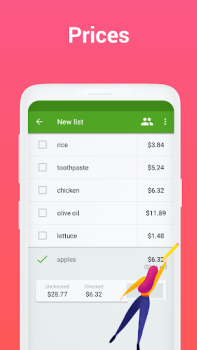 Herunterladen Listonic: Grocery List App Einkaufen für Android Bildschirmfoto 5