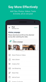 Herunterladen BAND - App for all groups Soziales für Android Bildschirmfoto 4