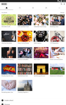 Herunterladen BAND - App for all groups Soziales für Android Bildschirmfoto 6