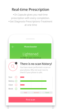 Herunterladen Dr.Capsule  Antivirus, Cleaner Werkzeuge für Android Bildschirmfoto 6