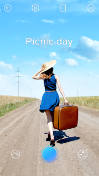 Herunterladen PICNIC! Fotofilter für Himmel Foto für Android Bildschirmfoto 2