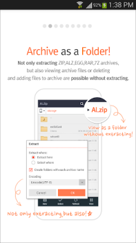 Herunterladen ALZip – File Manager & Unzip Werkzeuge für Android