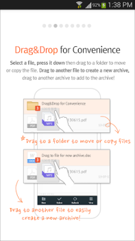 Herunterladen ALZip – File Manager & Unzip Werkzeuge für Android Bildschirmfoto 2