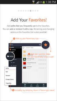 Herunterladen ALZip – File Manager & Unzip Werkzeuge für Android Bildschirmfoto 5