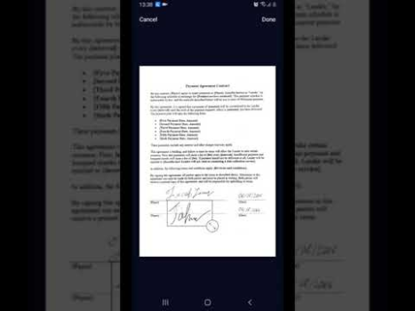 Herunterladen Easy Scanner Wirtschaft für Android Bildschirmfoto 8