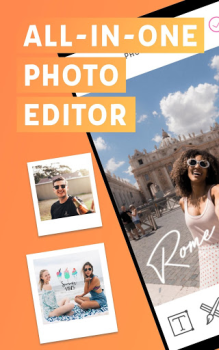 Foto Editor - Aufkleber & Text