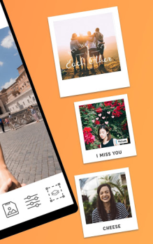 Foto Editor - Aufkleber & Text