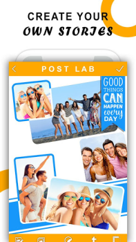 Herunterladen PostLab: Designer Collagen, Po Foto für Android Bildschirmfoto 5
