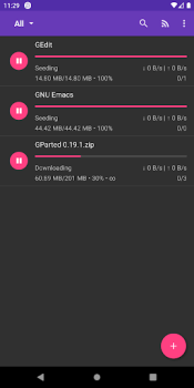 Herunterladen LibreTorrent Video-Player und -Editoren für Android Bildschirmfoto 2
