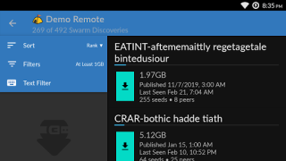 Herunterladen BiglyBT - Torrent-Downloader Werkzeuge für Android Bildschirmfoto 7