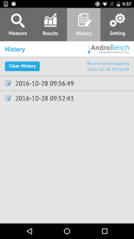 Herunterladen Androbench (Storage Benchmark) Werkzeuge für Android Bildschirmfoto 4