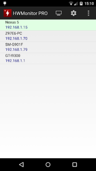 Herunterladen HWMonitor PRO Werkzeuge für Android Bildschirmfoto 2