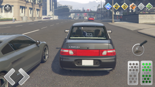 Herunterladen Lada 2110: Urban Simulator Rennen für Android Bildschirmfoto 4