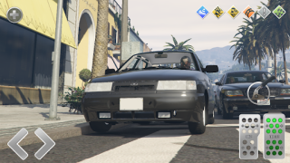 Herunterladen Lada 2110: Urban Simulator Rennen für Android Bildschirmfoto 7