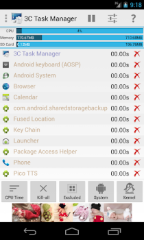 Herunterladen 3C Task Manager Werkzeuge für Android Bildschirmfoto 4
