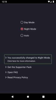 Herunterladen Dark Mode Personalisierung für Android Bildschirmfoto 2