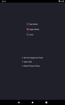 Herunterladen Dark Mode Personalisierung für Android Bildschirmfoto 4