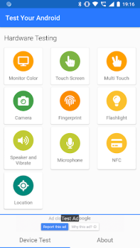 Herunterladen Testen Sie Ihr Android Werkzeuge für Android Bildschirmfoto 2