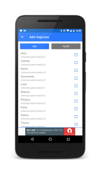 Herunterladen Ringtone Randomizer Personalisierung für Android Bildschirmfoto 3